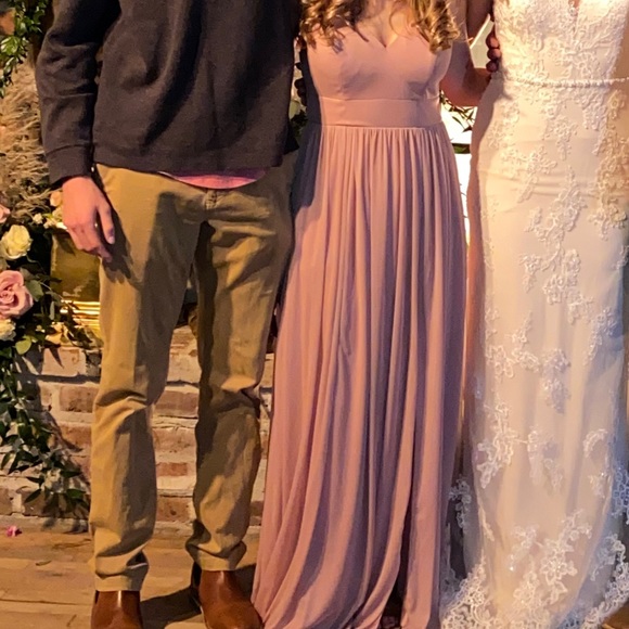 Pink Bridesmaid Dress - Picture 1 of 1